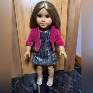 American Girl Doll outfit - Tenney Grant Sparkling Sequin performance outfit